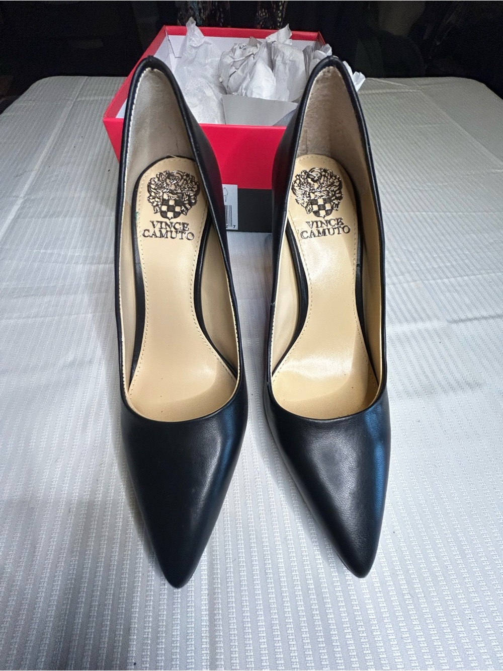 VINCE CAMUTO Black Savilla Pump. EC. SZ 7